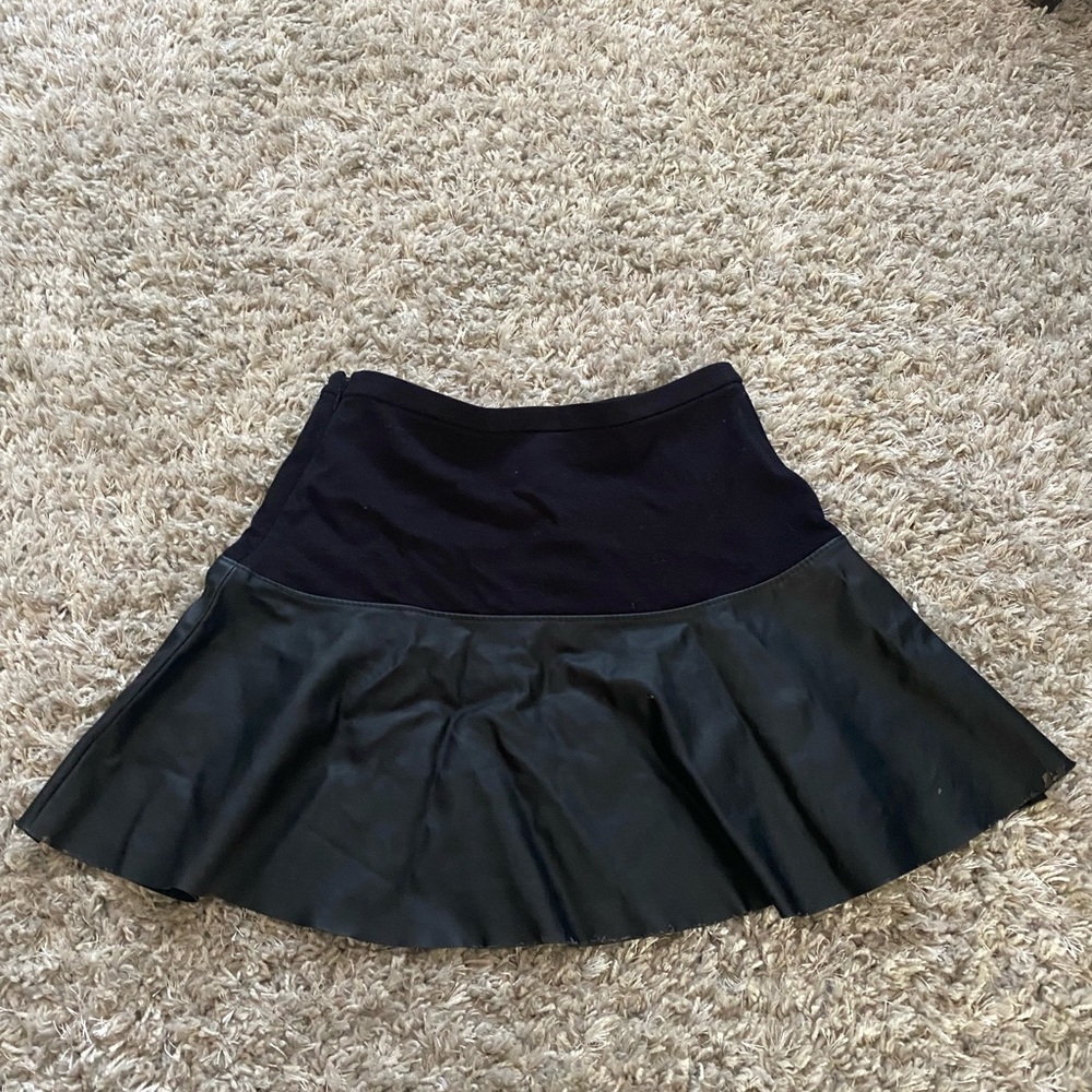 Express PU Leather Mini Skirt - Size 00 - Brand New